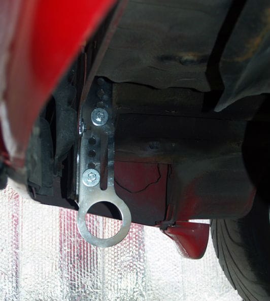 Jass Performance Rear Tow Hook Stainless Steel Jass Performance Rear Tow Hook Stainless Steel