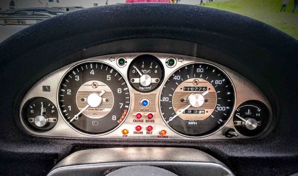Jass Performance Vintage Style Cluster Bezel, Stainless Steel for NA/MK1 Jass Performance Vintage Style Cluster Bezel, Stainless Steel for NA/MK1