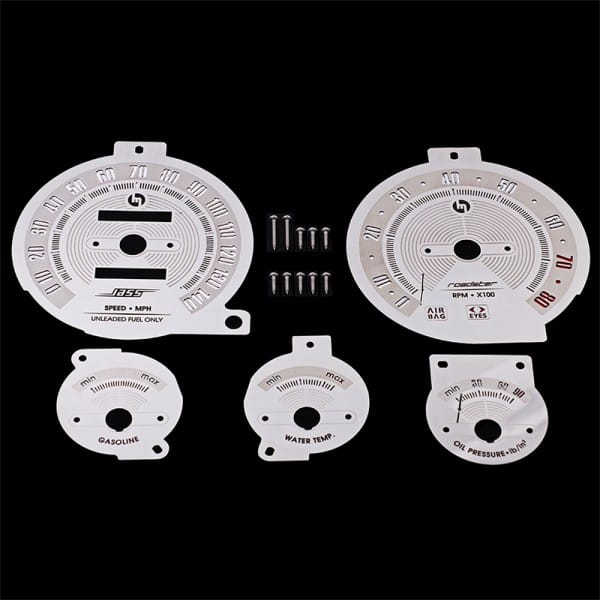 Jass Performance Classic Stainless Steel Gauge Faces for NA Jass Performance Classic Stainless Steel Gauge Faces for NA