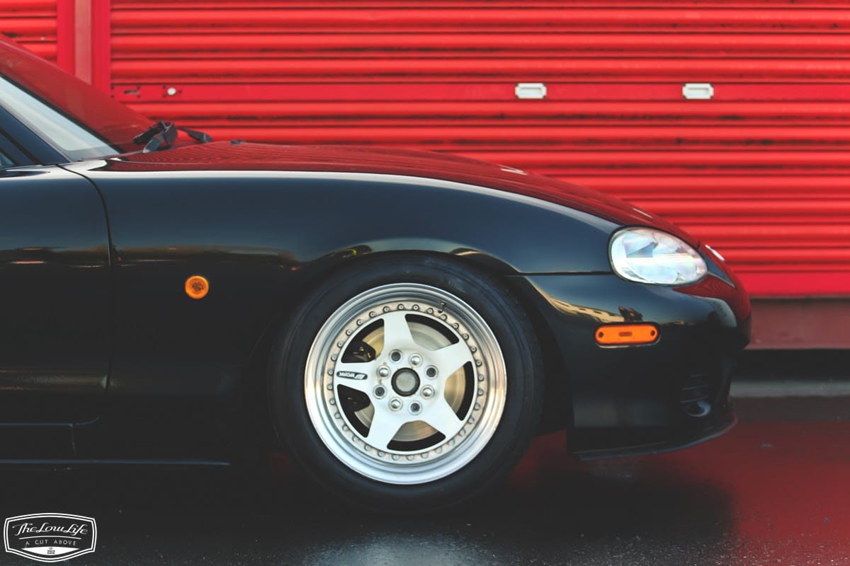 Front coilovers installation