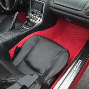 CarbonMiata Quilted Floor Mats for NA/NB