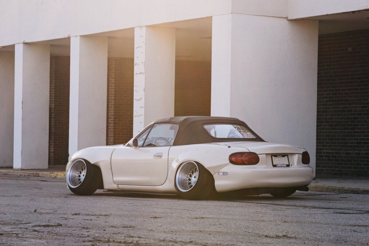 Widebody Kit (Overfenders + Bumper) For Miata NB