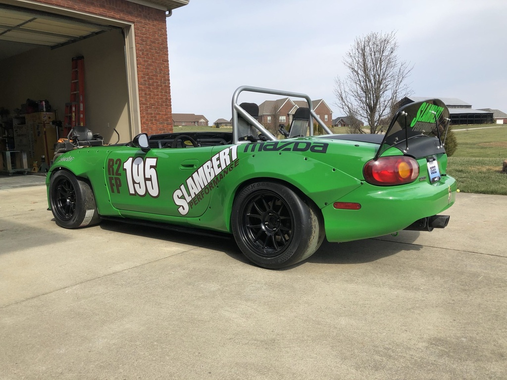 Widebody Kit (Overfenders + Bumper) For Miata NB