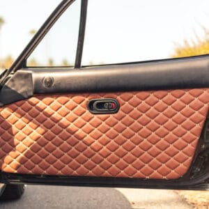 Quilted Leather Door Panels
