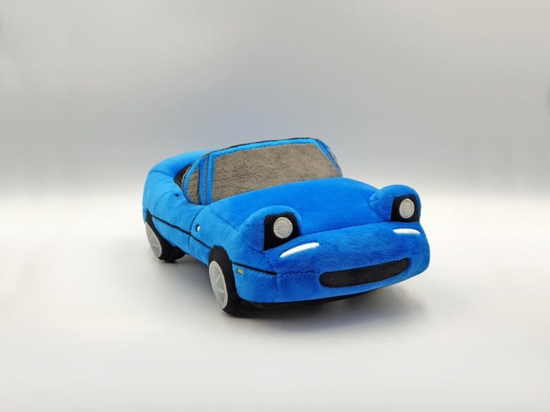 Miata Plushie blue