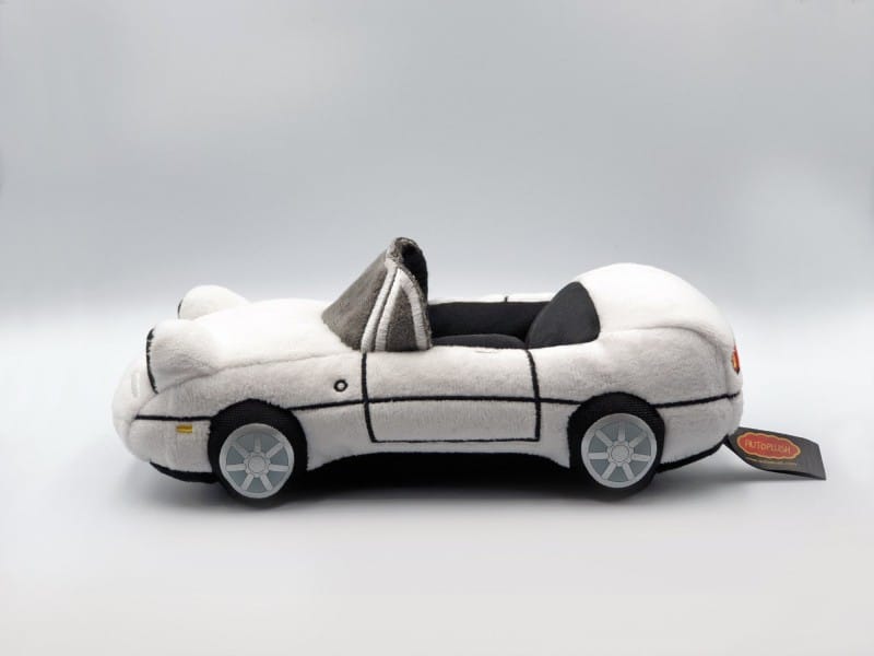 Miata Plushie white