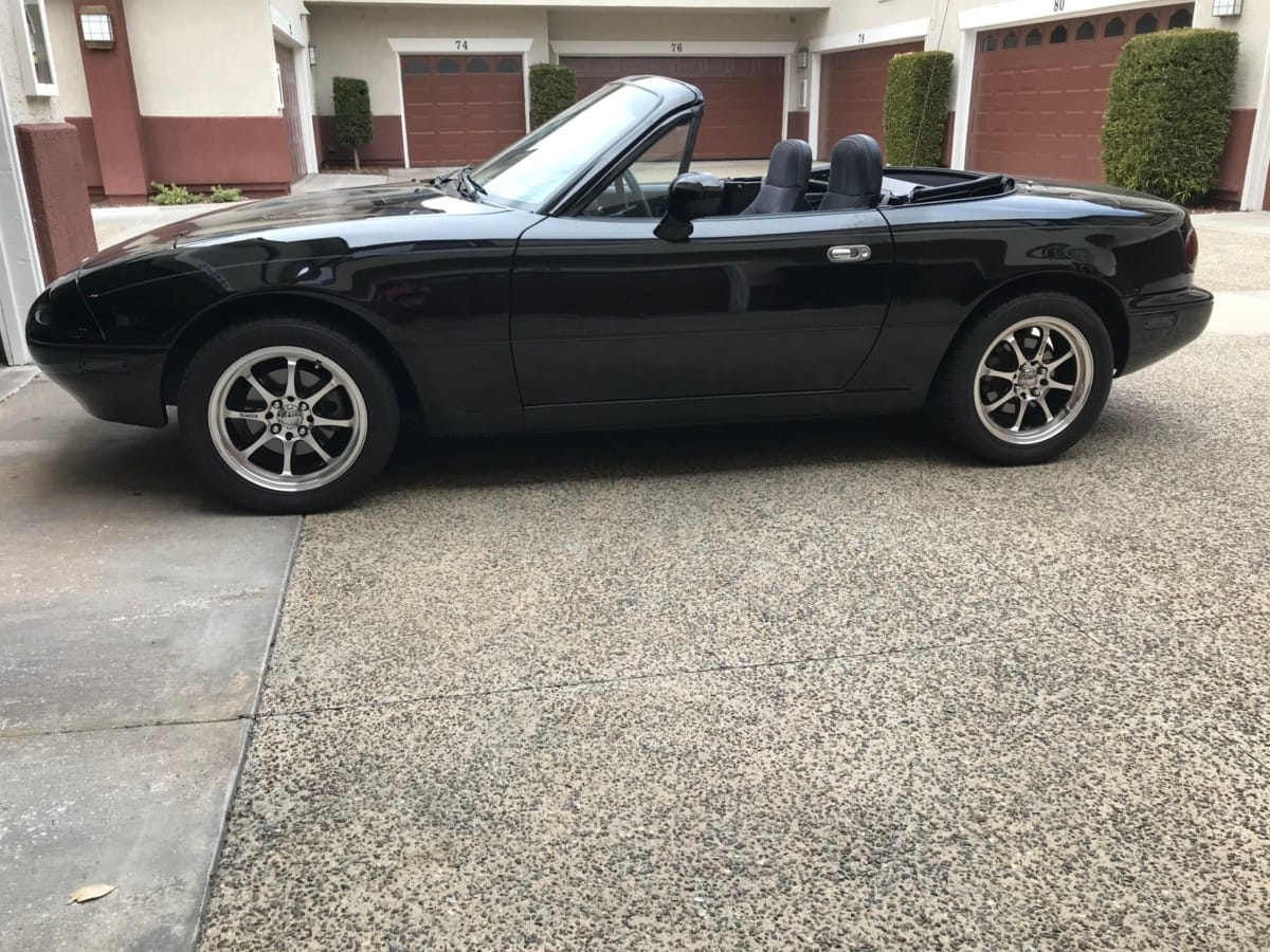 CrabonMiata LED 4-Pieces Set Side Marker Lights (Smoked design) For NA & NB