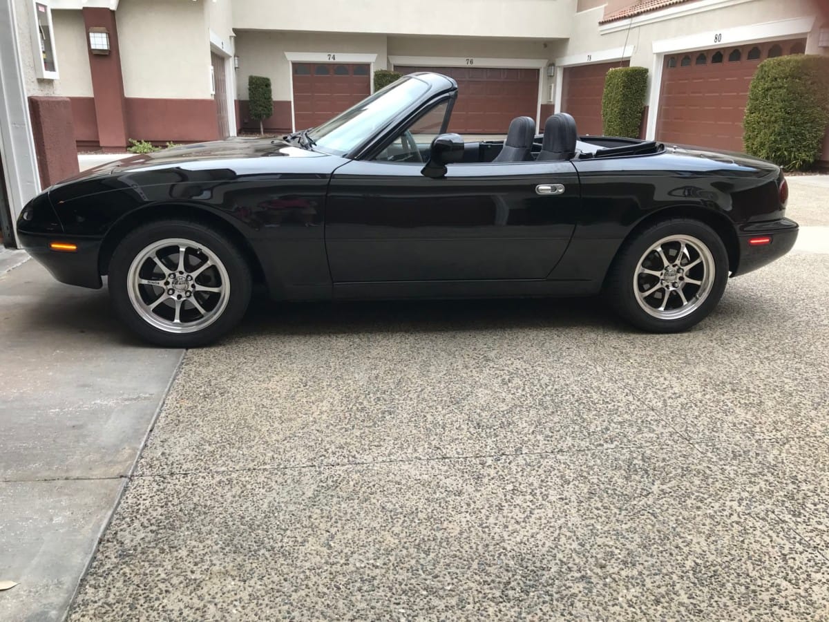 CrabonMiata LED 4-Pieces Set Side Marker Lights (Smoked design) For NA & NB