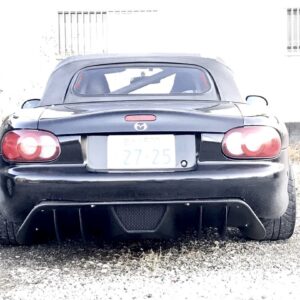 CarbonMiata Rear Diffuser (Type 2) For Miata NA/NB