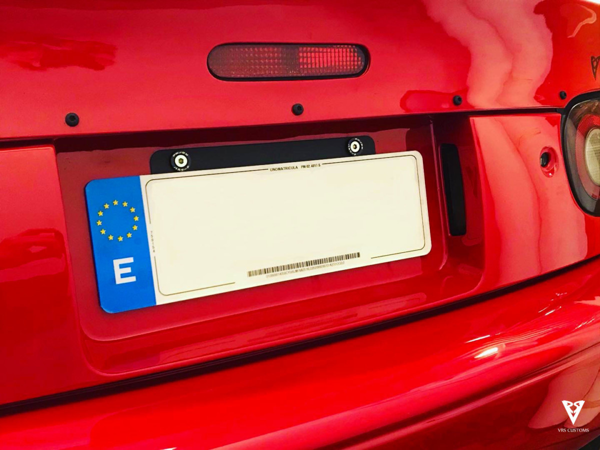 Rear License Plate Mount, by VRS Customs, for NA (USA) Rear License Plate Mount, by VRS Customs, for NA (USA)