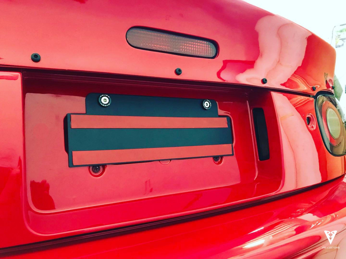 Rear License Plate Mount, by VRS Customs, for NA (USA) Rear License Plate Mount, by VRS Customs, for NA (USA)