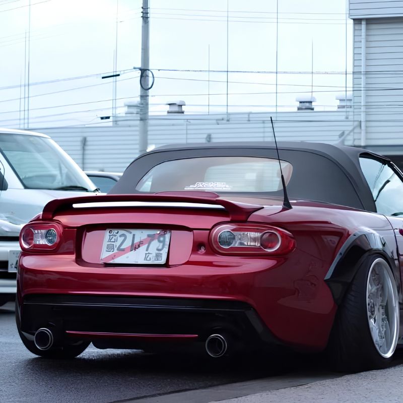 Akari Trunk Spoiler for Mazda Miata MX-5 NC Soft Top (2006–2015)