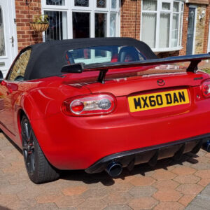 CrabonMiata GT Wing (Type 4) for Miata MX-5 NC/Mk3