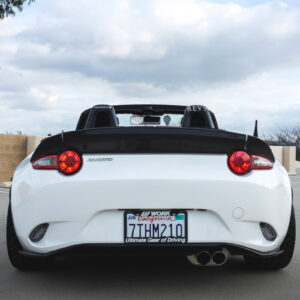 CarbonMiata 3 Pieces Trunk Spoiler (Polyurethane) for Miata ND/Mk4