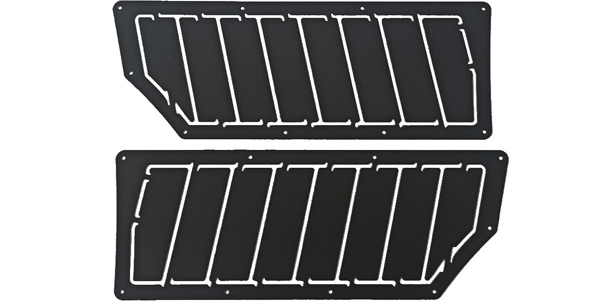 DCN Performance Fender Louvers (vents) for NB / NBFL (Set of 2) DCN Performance Fender Louvers (vents) for NB / NBFL (Set of 2)