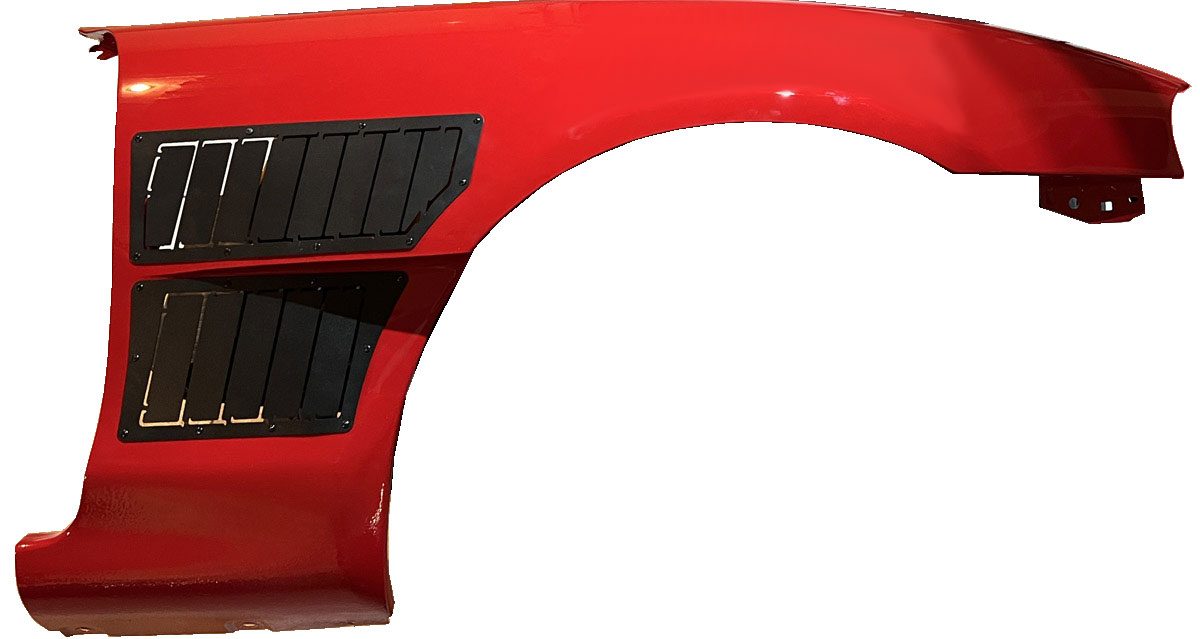 DCN Performance Fender Louvers (vents) for NB / NBFL (Set of 2) DCN Performance Fender Louvers (vents) for NB / NBFL (Set of 2)