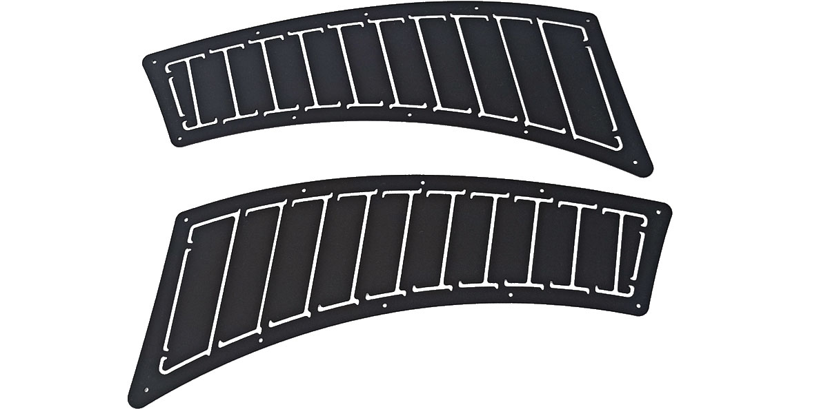 DCN Performance Fender Louvers (vents) for NB / NBFL (Set of 2) DCN Performance Fender Louvers (vents) for NB / NBFL (Set of 2)