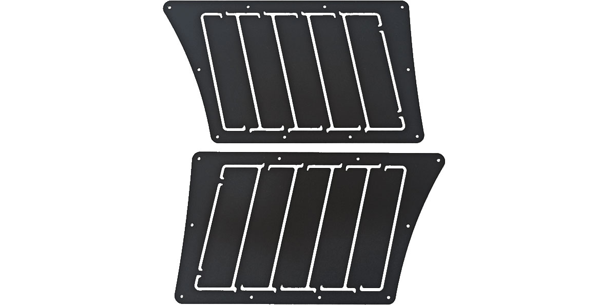 DCN Performance Fender Louvers (vents) for NB / NBFL (Set of 2) DCN Performance Fender Louvers (vents) for NB / NBFL (Set of 2)
