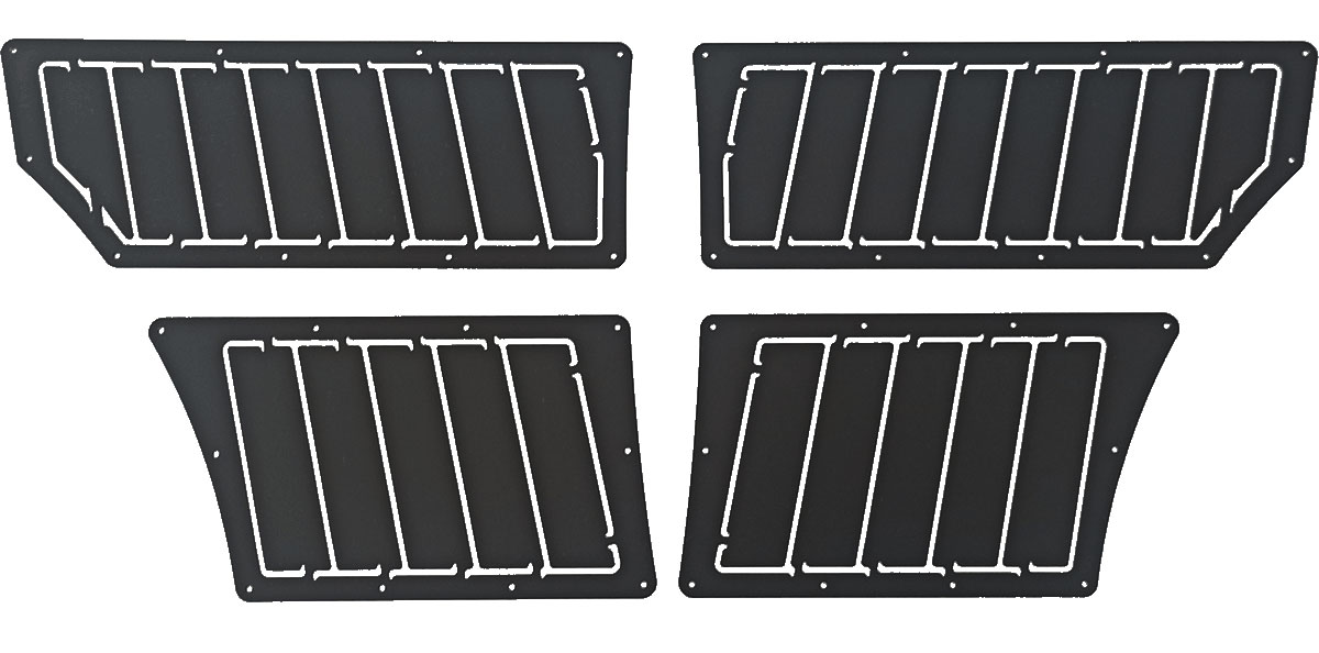DCN Performance Fender Louvers (vents) for NB / NBFL (Set of 2) DCN Performance Fender Louvers (vents) for NB / NBFL (Set of 2)