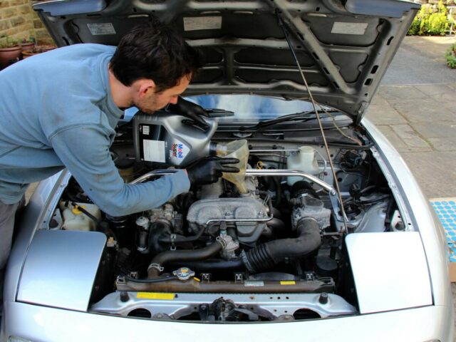 Miata oil change