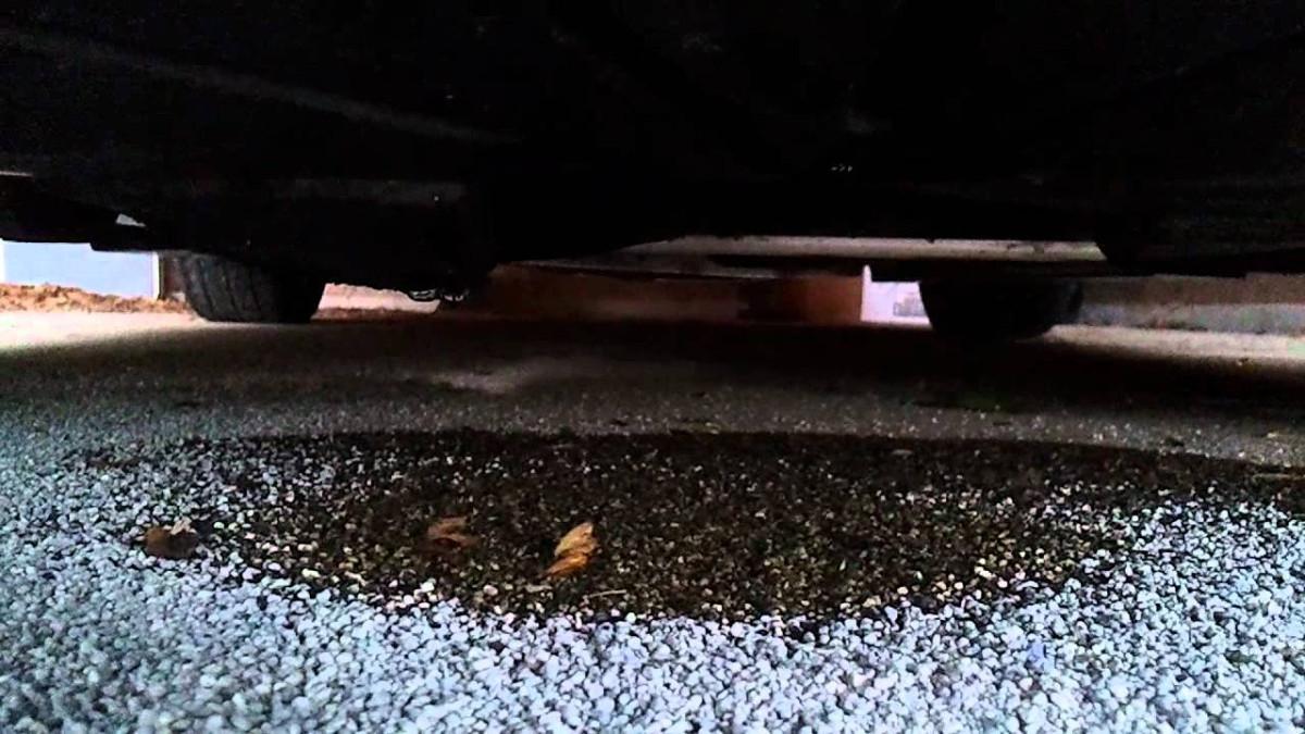 Mazda Miata Fluid Puddles