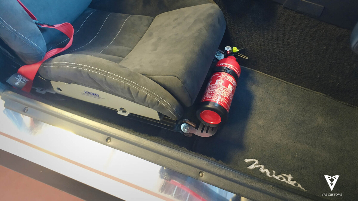 Fire Extinguisher Support for NA & NB Miata MX-5