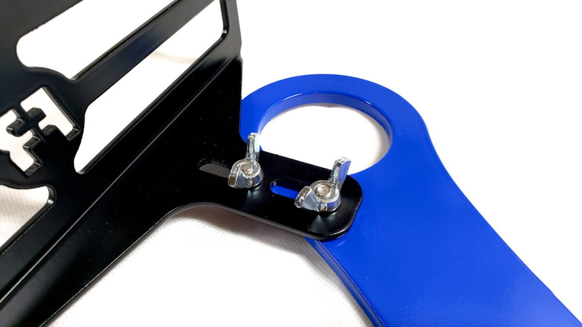 Front Tow Hook & License Plate Bracket Kit
