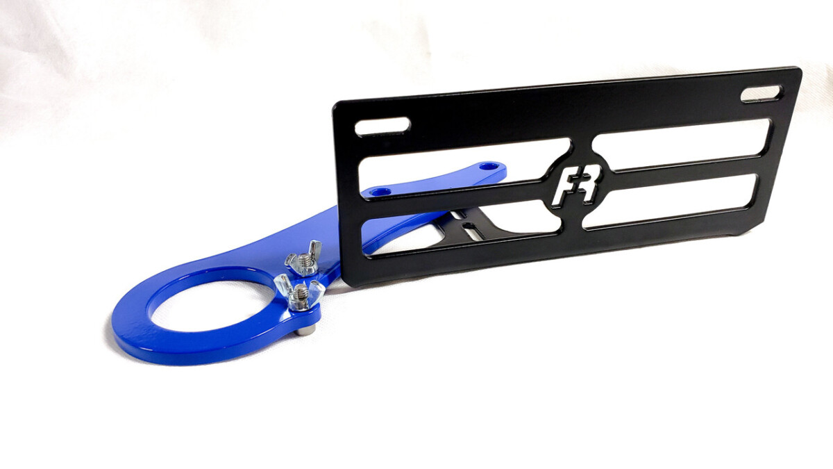 Front Tow Hook & License Plate Bracket Kit