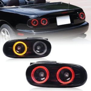 Mazda Miata NA Full LED Tail Lights (E-Mark Certified)