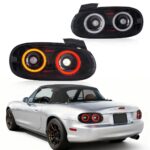 LED Tail Lights V3 for Mazda MX-5 Miata NB (1998–2005)