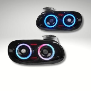 RGB LED Tail Lights for Mazda MX-5 Miata NB (1998–2005) – E-Mark Certified