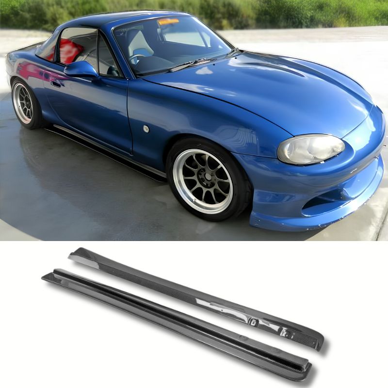 Akari Side Skirt Extensions for Mazda Miata MX-5 NB